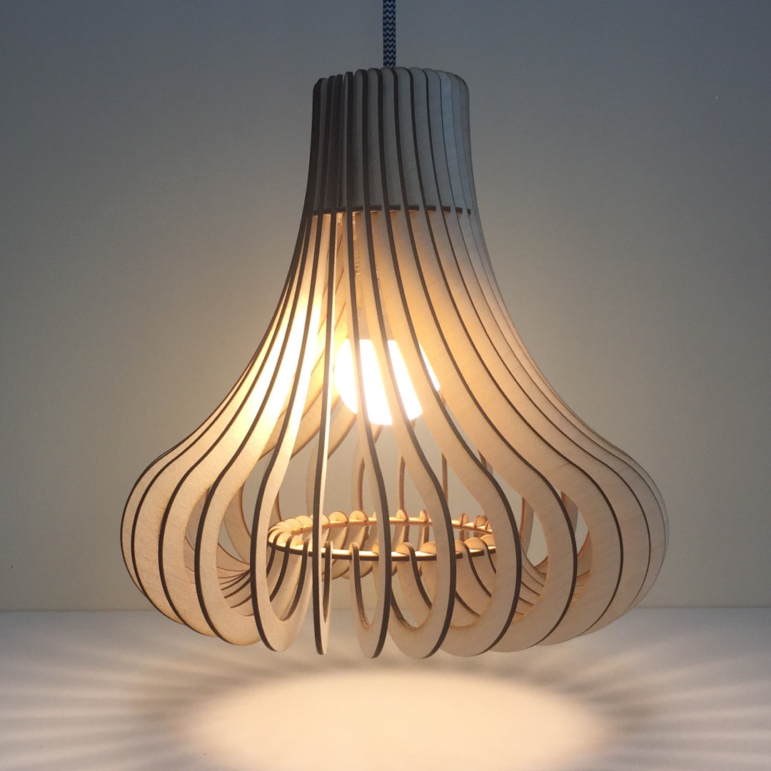 Chocolate Drop Lampshade - Plans