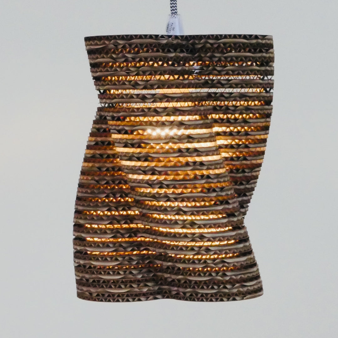 Helix Lampshade - Cardboard