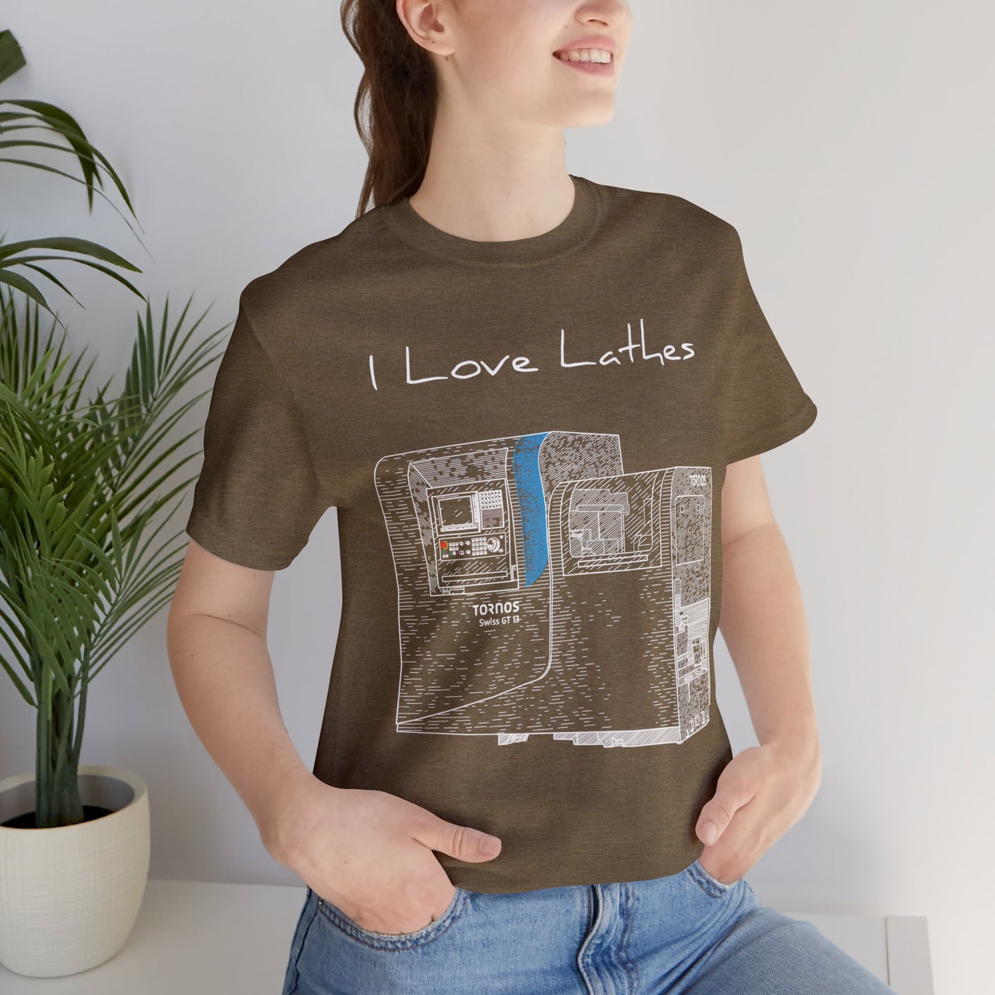 I Love Lathes - Short Sleeve Tee