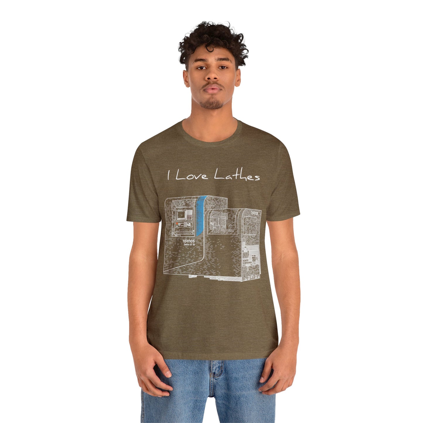 I Love Lathes - Short Sleeve Tee