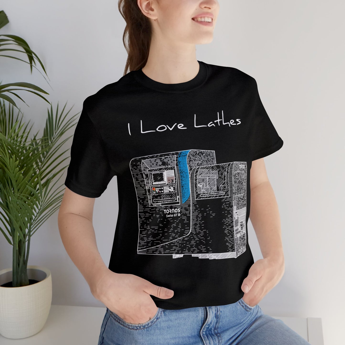 I Love Lathes - Short Sleeve Tee