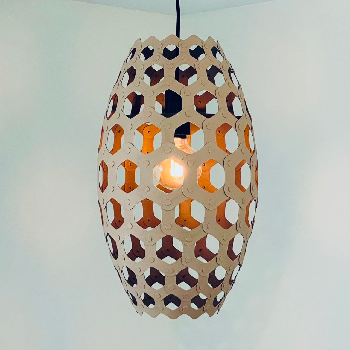 Panal a Modern Geometric Pendant Lampshade