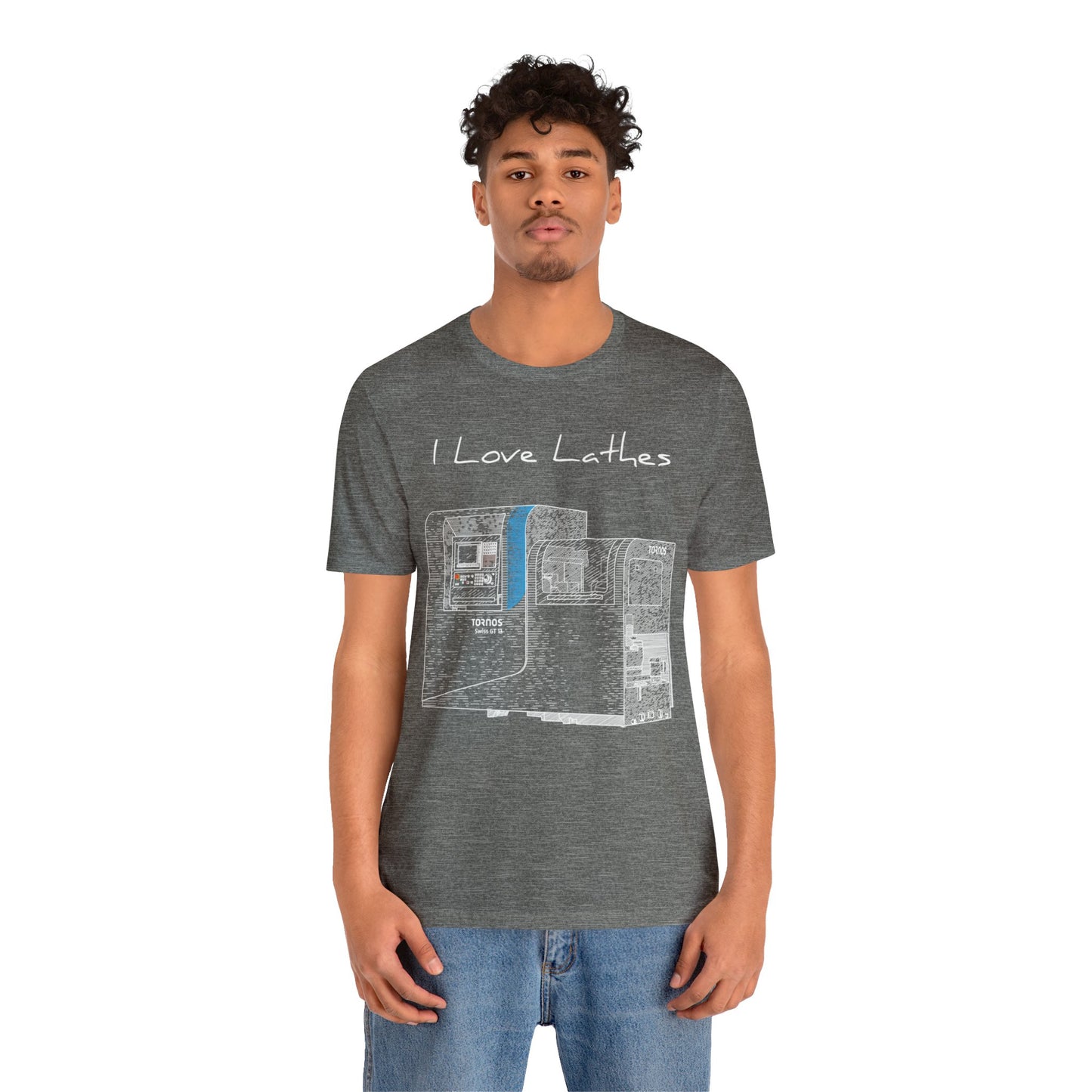 I Love Lathes - Short Sleeve Tee