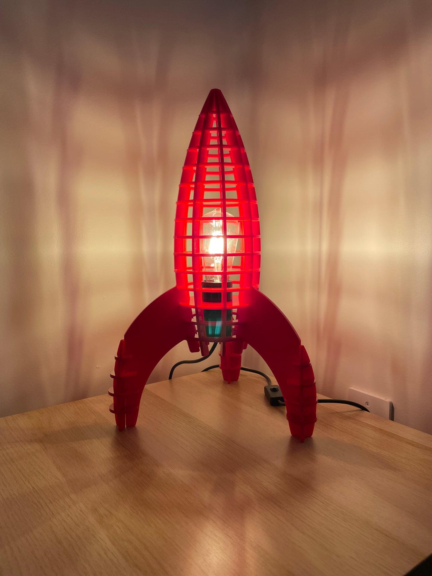 Rocket Lamp