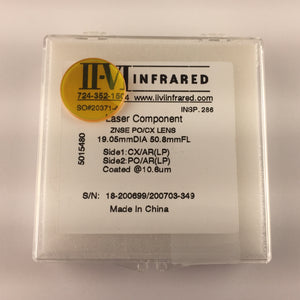 II-VI ZnSe Infrared Lens - 3/4" OD