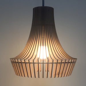 Flared Ribbed Lampshade - Plans