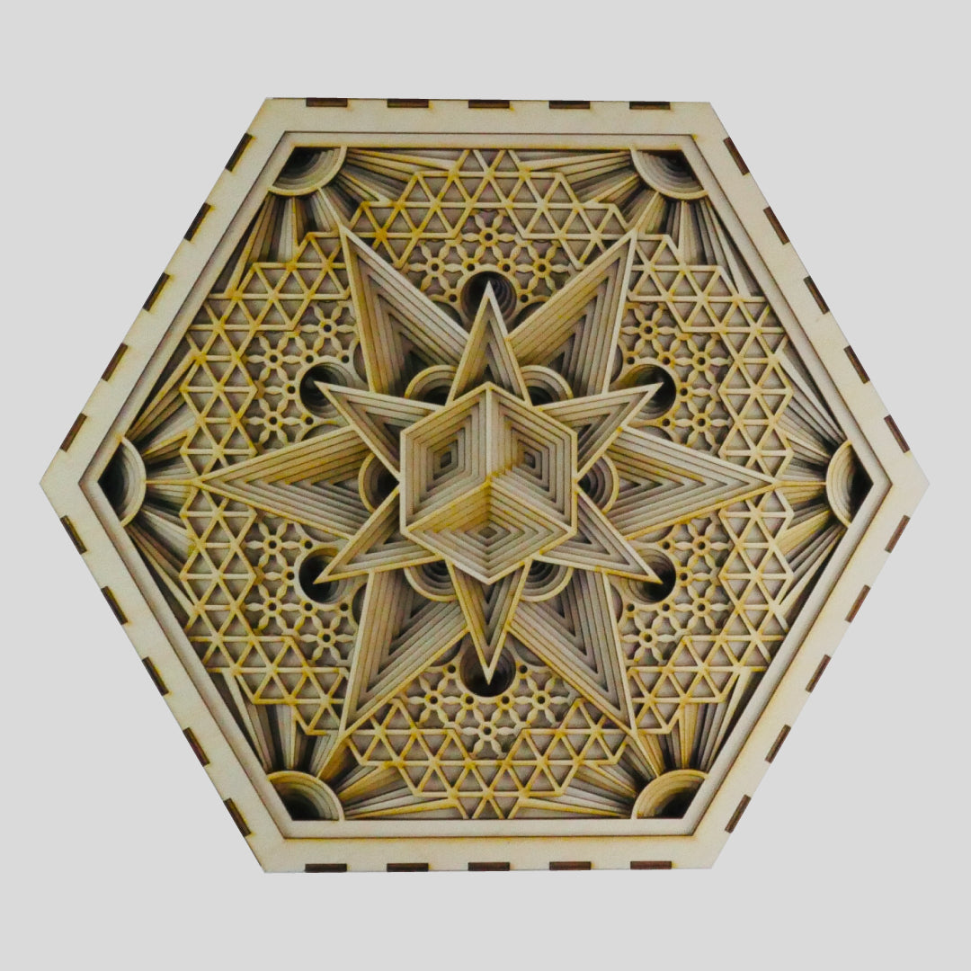 Hexagonal Laser Art - Plans