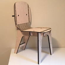 Load image into Gallery viewer, Dining Chair with living Hinge - Plans