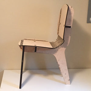 Dining Chair with living Hinge - Plans