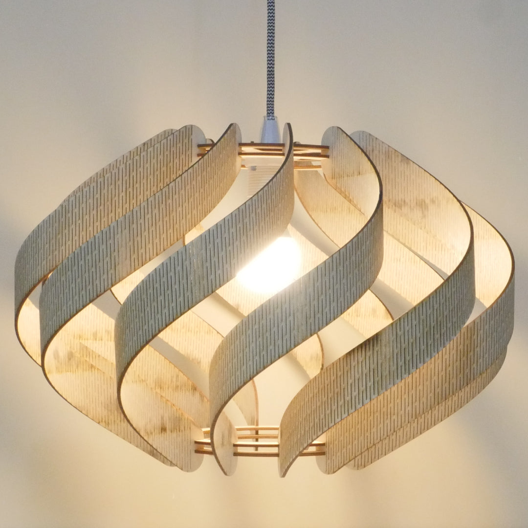 Spiral Lampshade - Plans